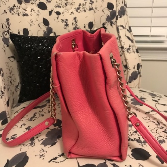 Kate Spade Pink Pebble Leather Handbag - Picture 2 of 4